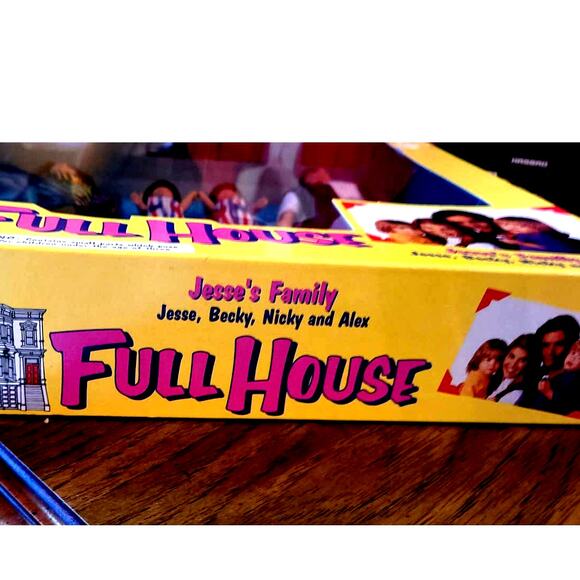 1993 Full House Jesse's Family: Jesse, Becky, Nicky & Alex Tiger Toys NIB - Picture 5 of 6